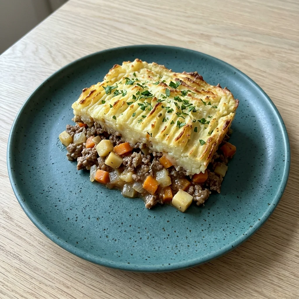 Cottage Pie with Parsnip Mash