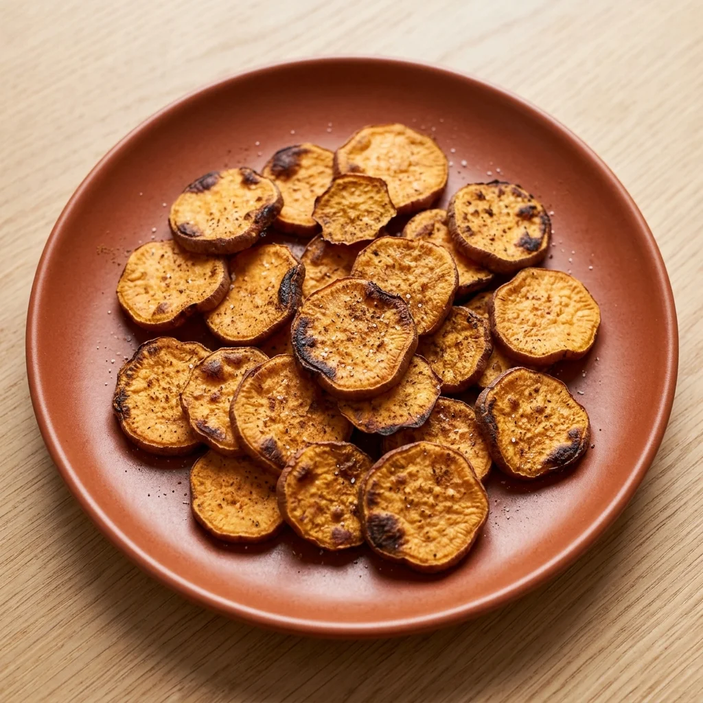 Vanilla Sweet Potato Oven Chips