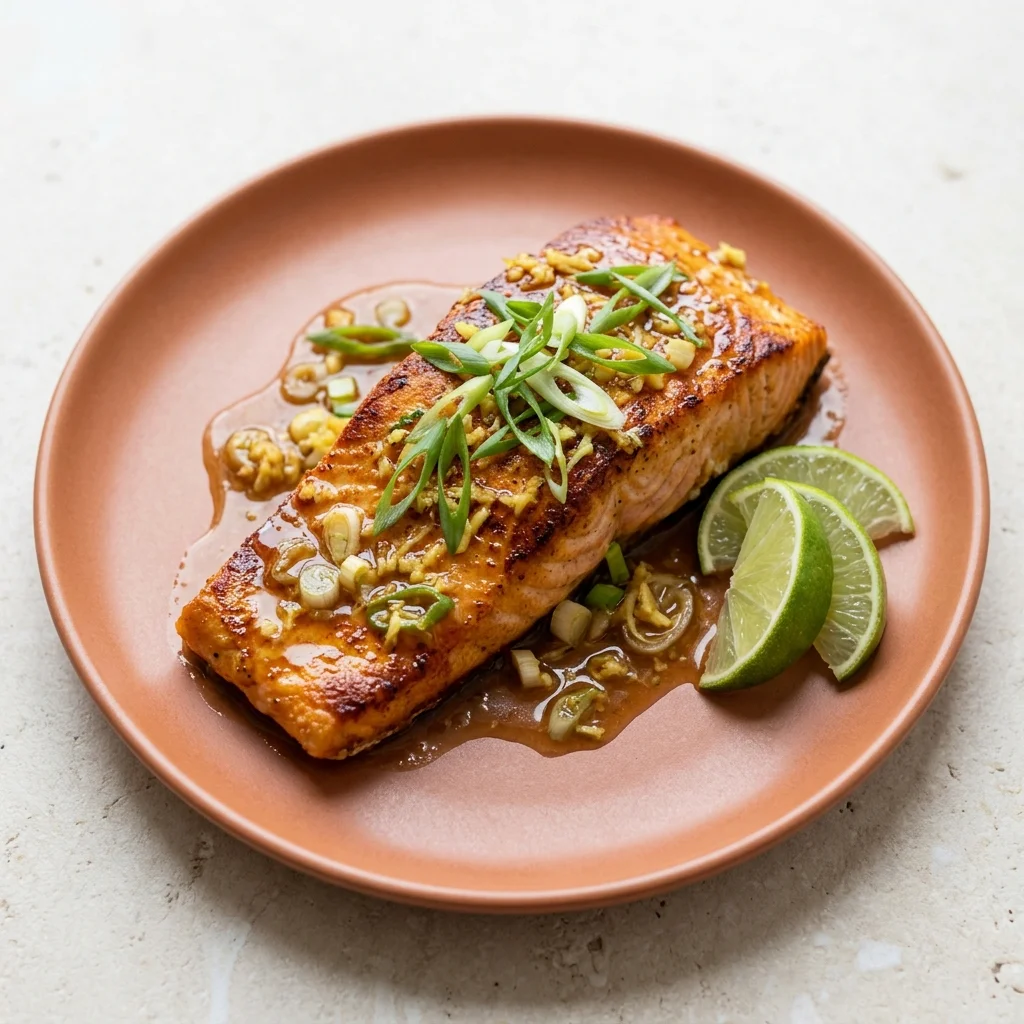 Ginger-Scallion Salmon Fillets
