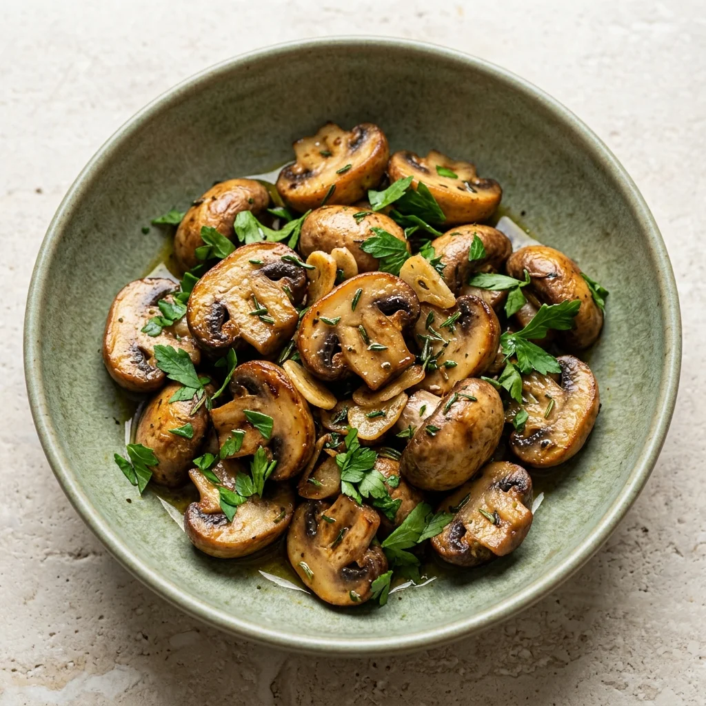 Garlic-Herb Sautéed Mushrooms