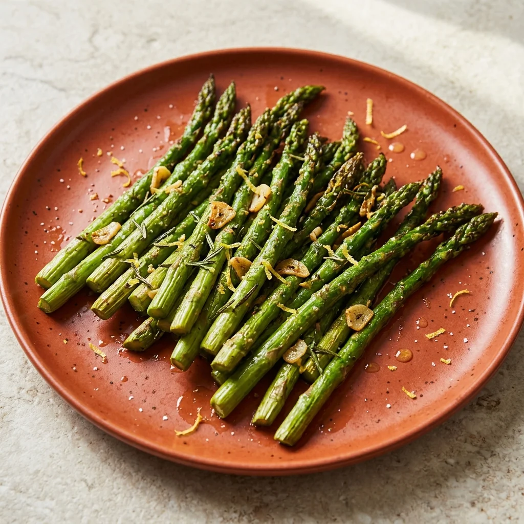 Rosemary-Garlic Asparagus Spears