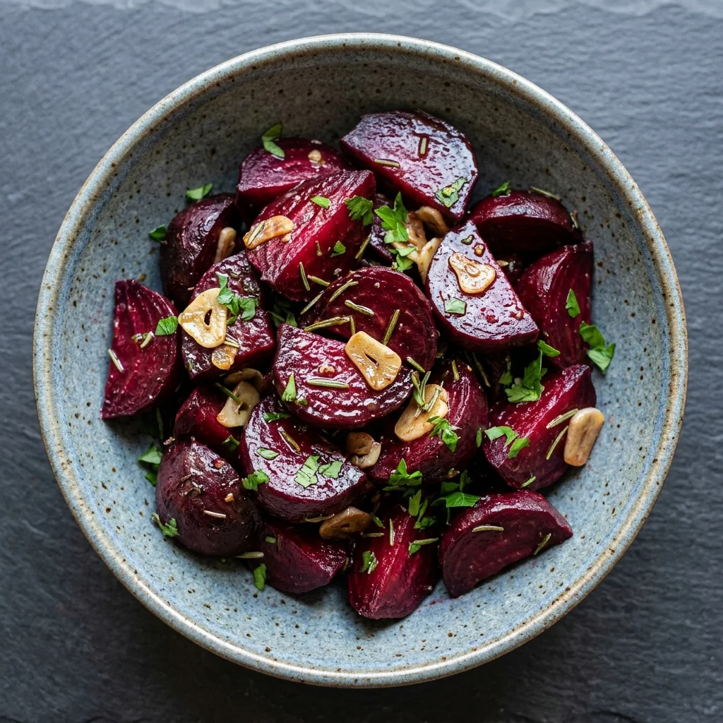 Rosemary-Garlic Roasted Beets