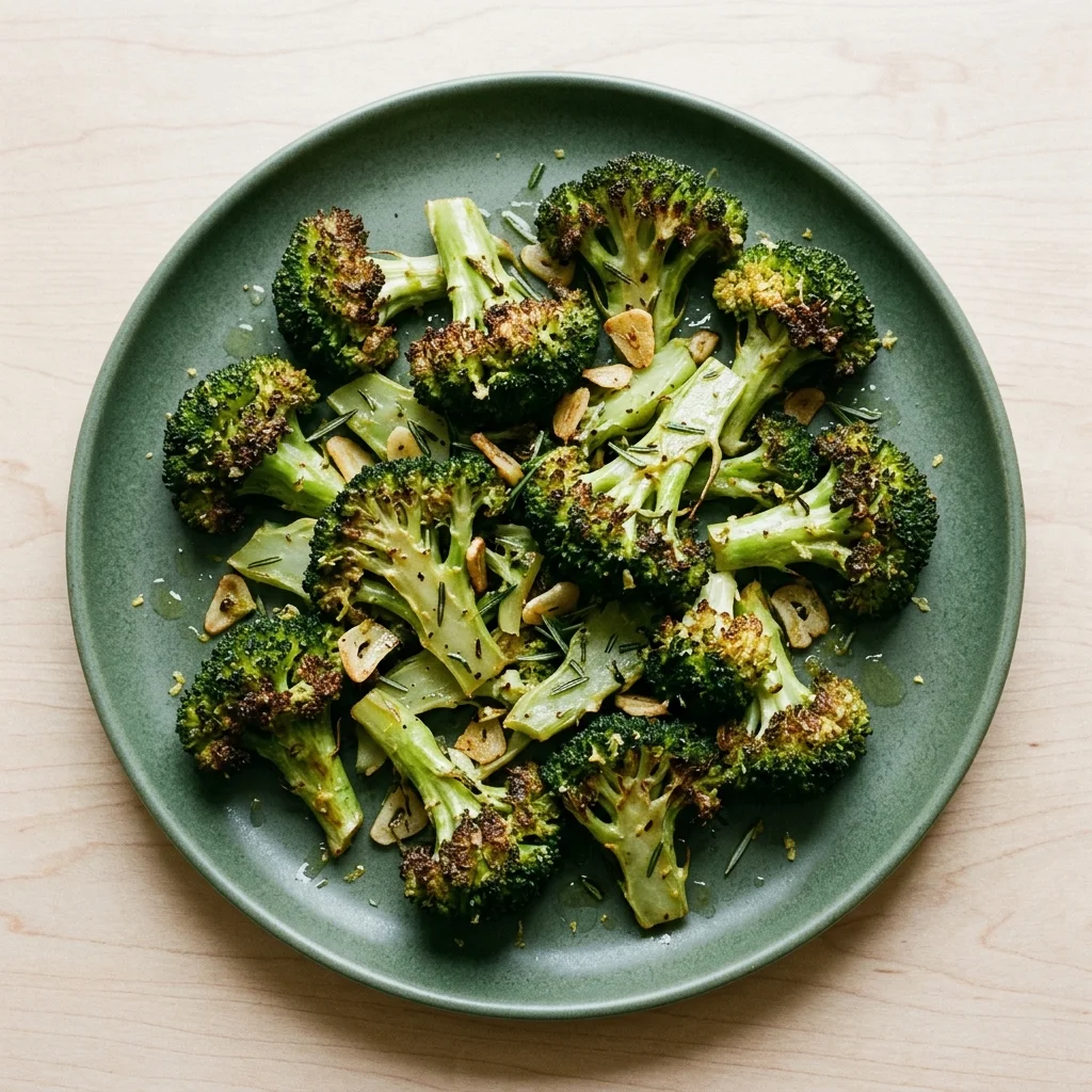 Rosemary-Garlic Roasted Broccoli