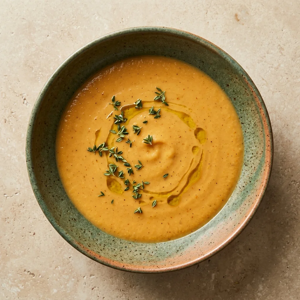 Roasted Garlic Butternut Squash Soup