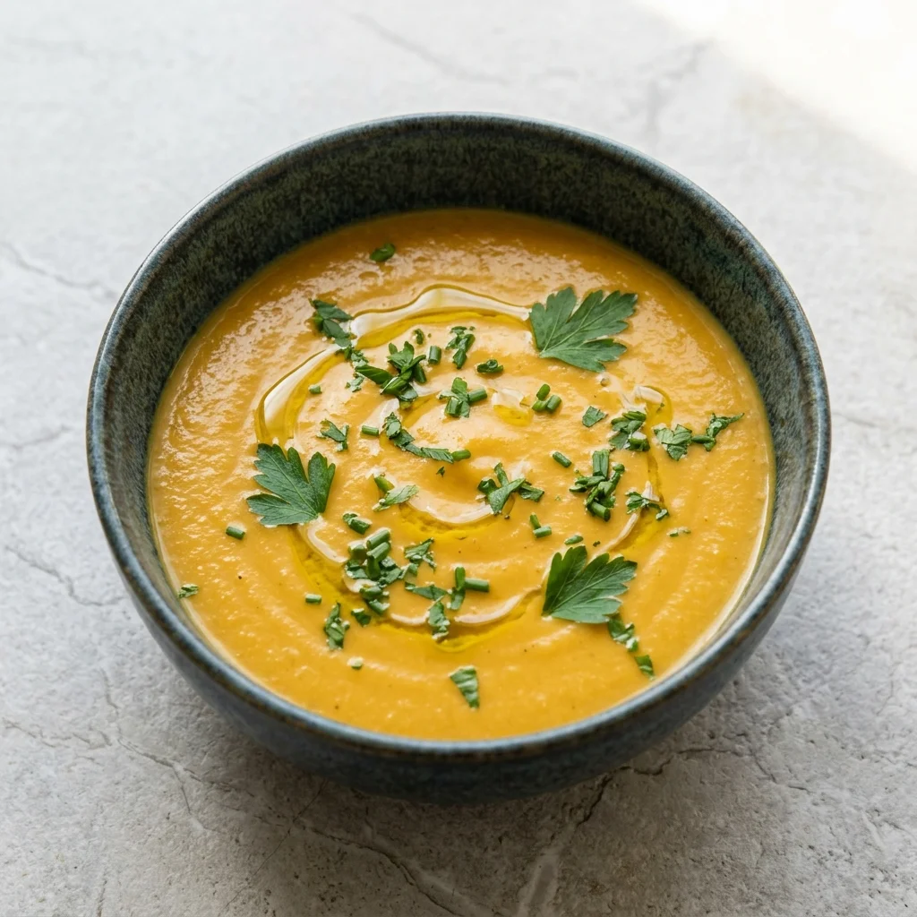 Roasted Garlic Pumpkin Soup