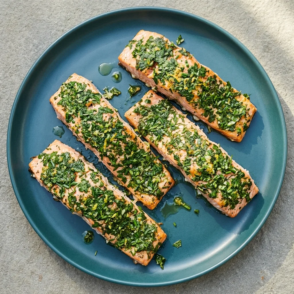 Herb-Crusted Wild Salmon