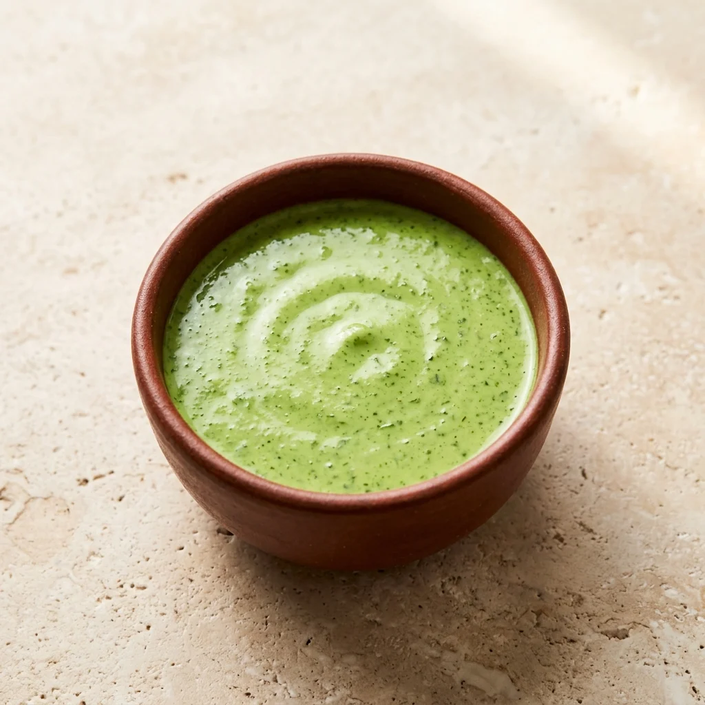 Cilantro Lime Green Sauce