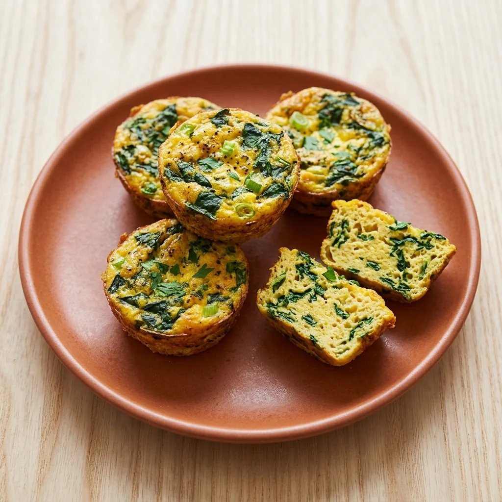 Spinach Egg Mini Cups