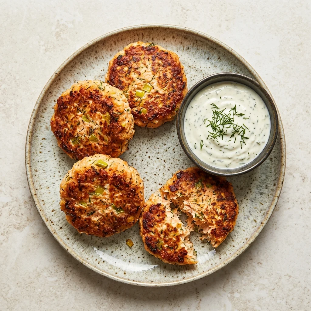 Salmon Cakes with Dill