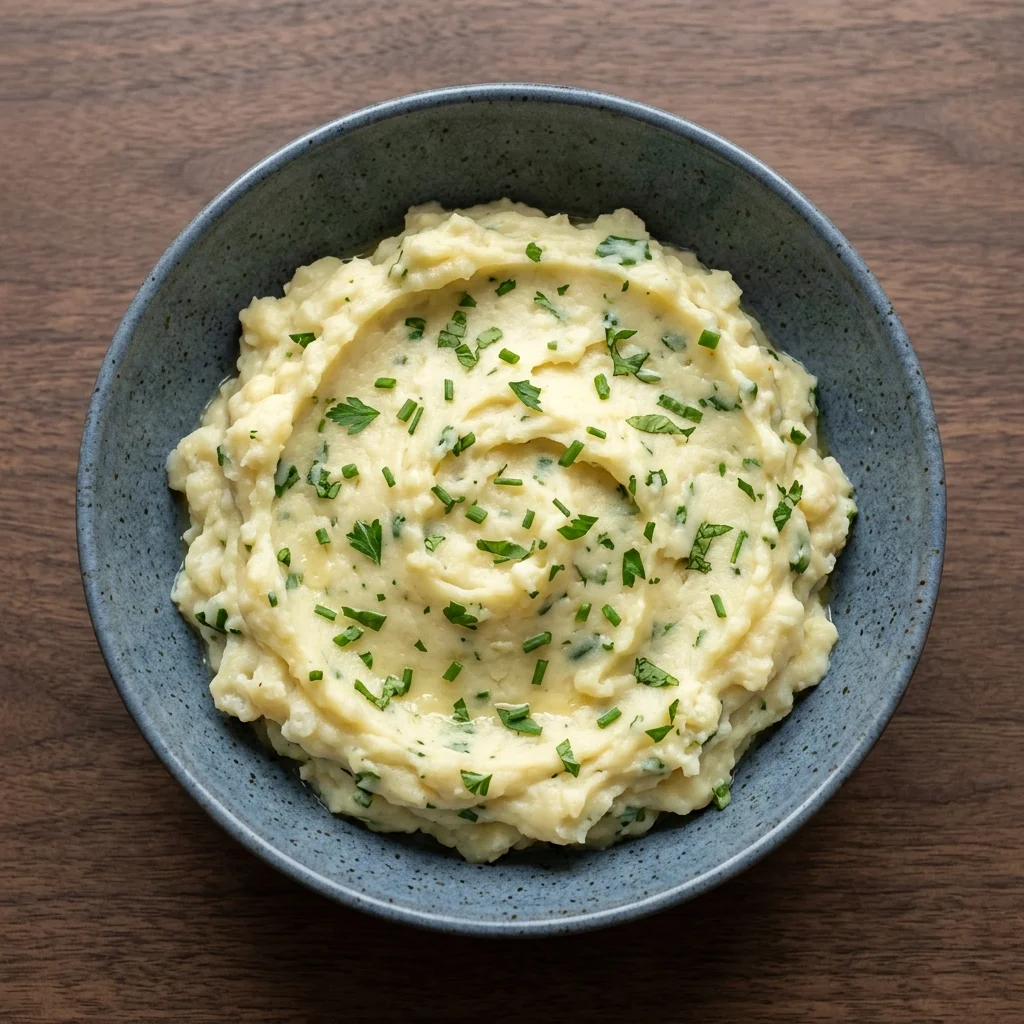 Garden Herb Mashed Potatoes & Cauliflower