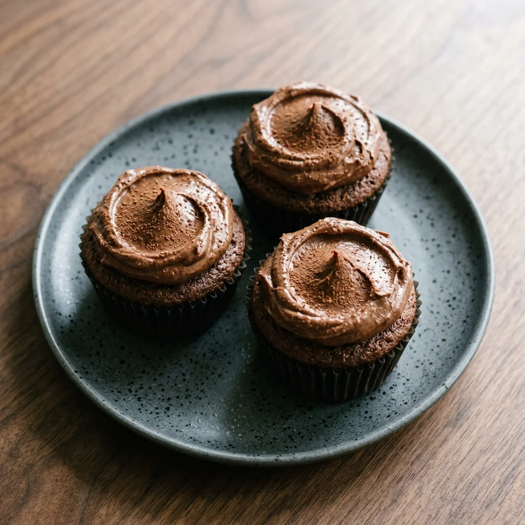 Paleo Almond Flour Chocolate Cupcakes