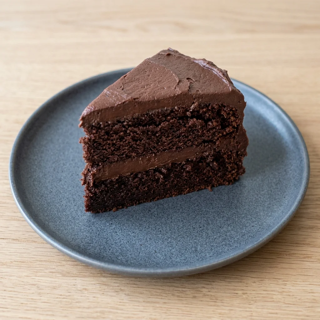 Paleo Almond Flour Chocolate Layer Cake