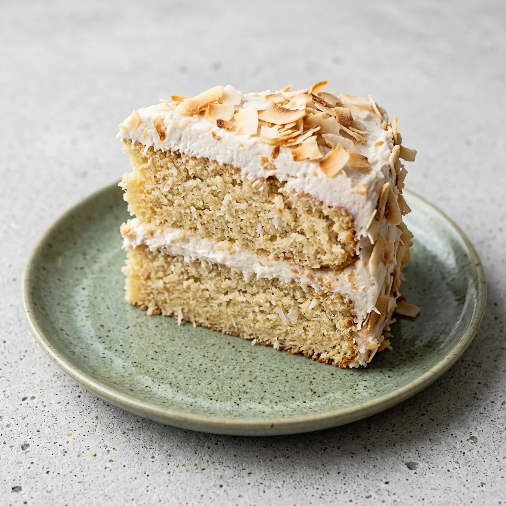 Paleo Coconut Almond Flour Cake