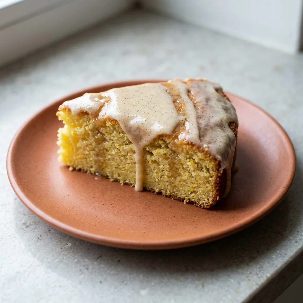 Paleo Almond Flour Lemon Drizzle Cake