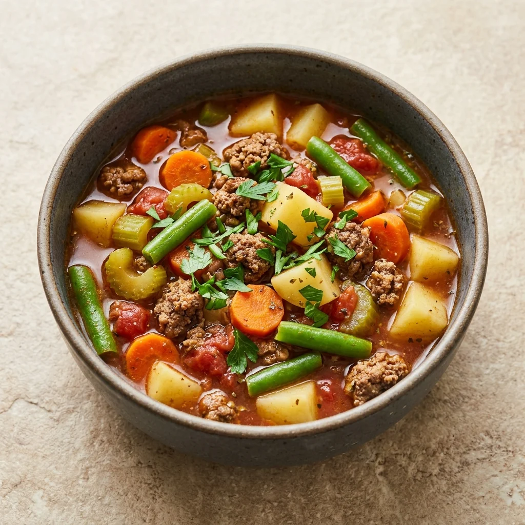 Paleo Hamburger Soup