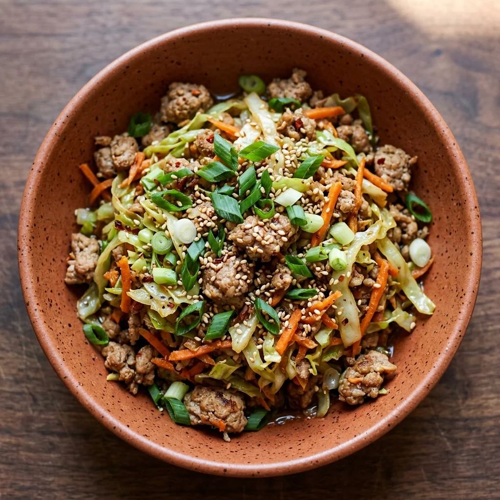 Whole30 Egg Roll in a Bowl
