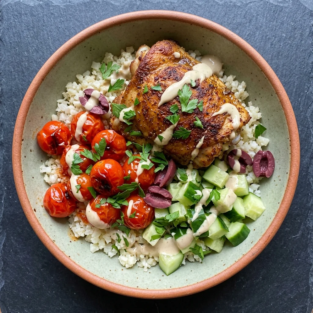 Whole30 Mediterranean Chicken Bowls