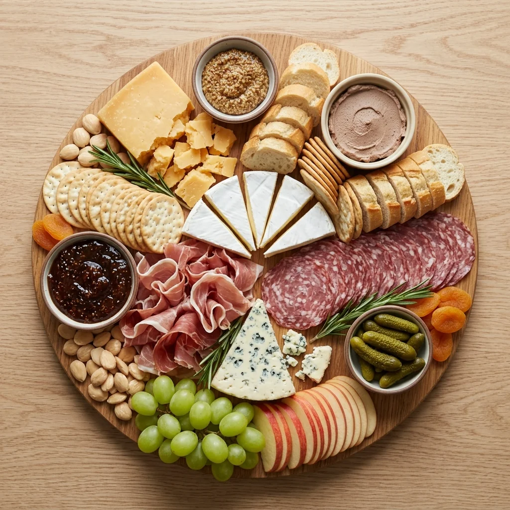 Charcuterie and Cheese Board
