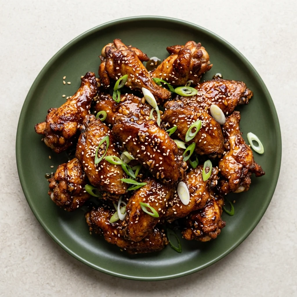Korean Soy Garlic Wings
