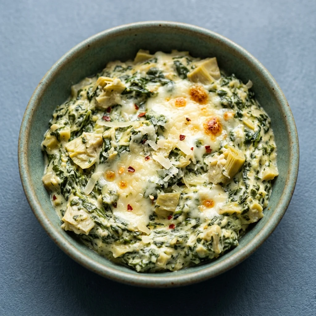 Slow Cooker Spinach Artichoke Dip