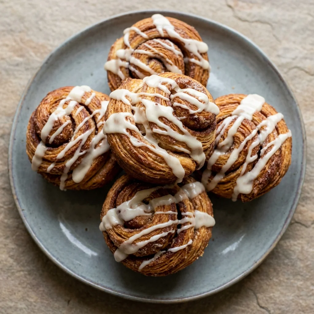 Cinnamon Roll Cruffins