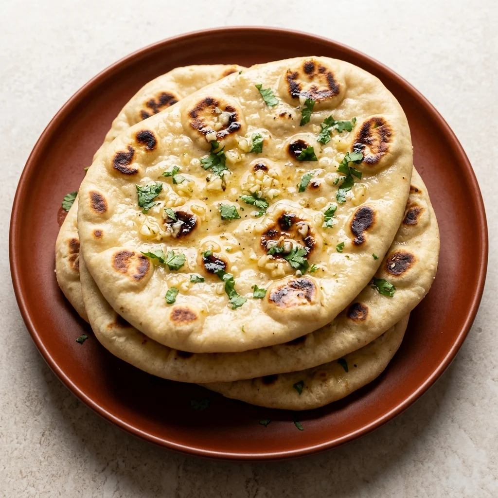 Classic Garlic Naan