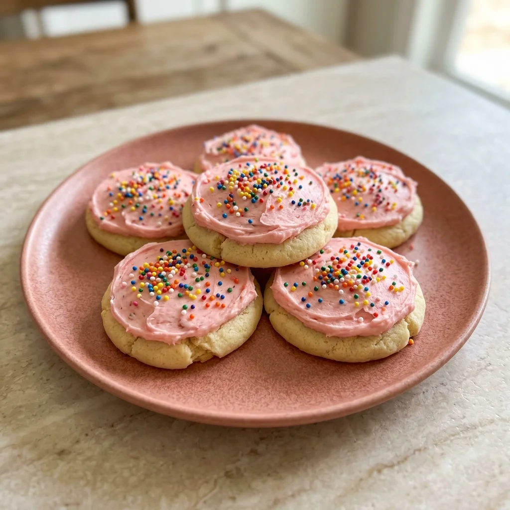 Classic Soft Frosted Sugar Cookies