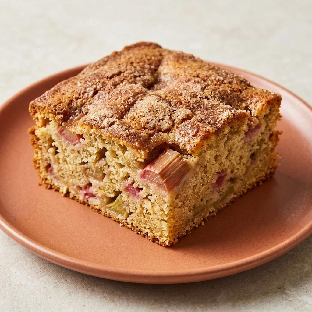 Rhubarb Cake