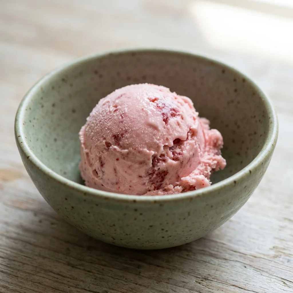 Classic Strawberry Ice Cream