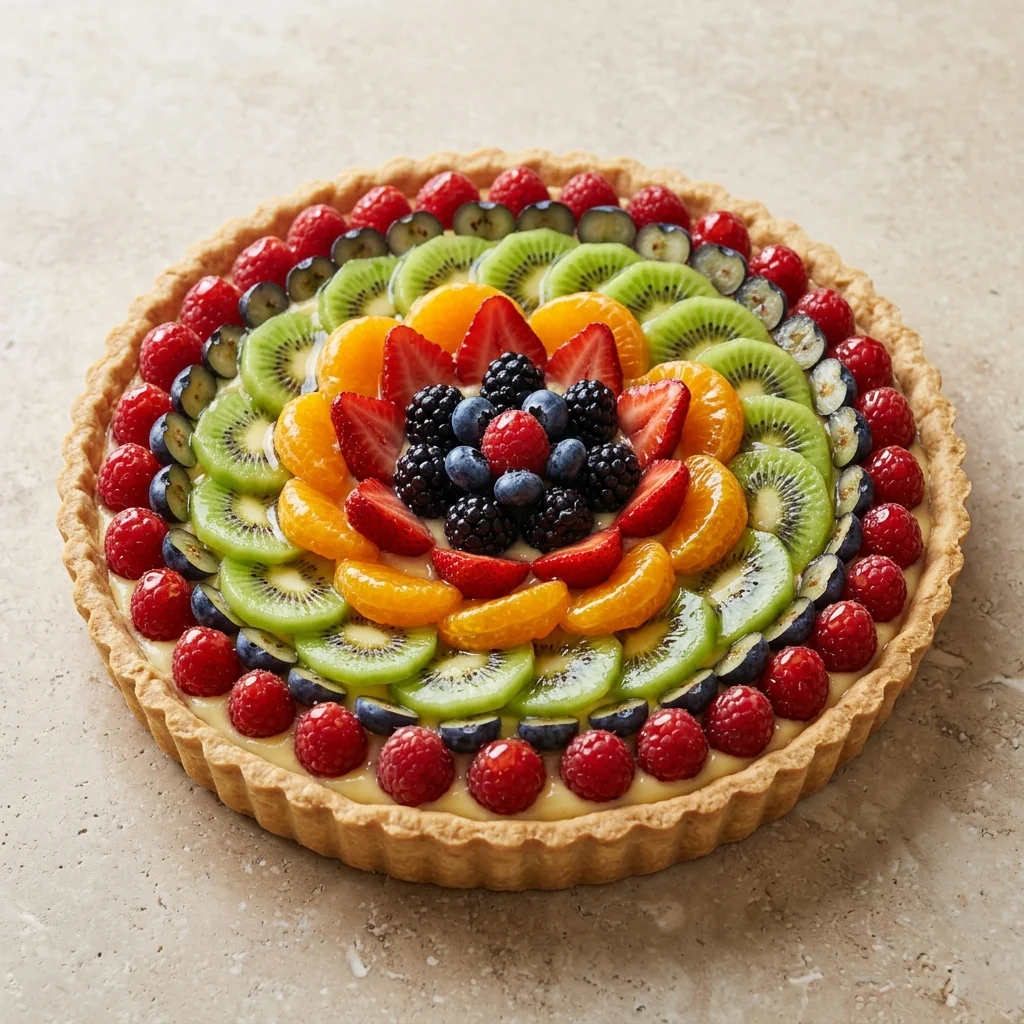 Fruit Tart with Pastry Cream