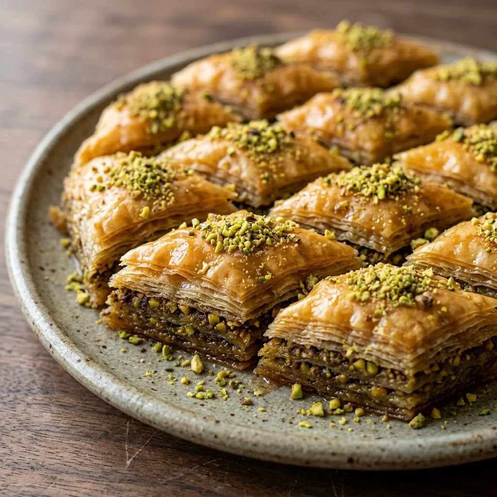 Pistachio Baklava
