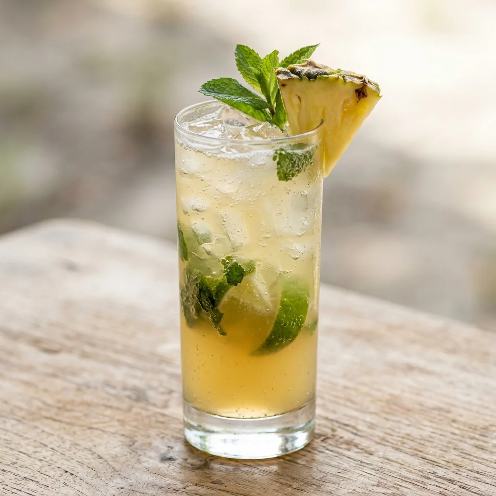 Classic Pineapple Mojito