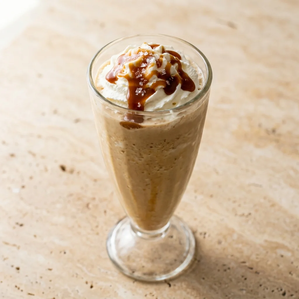 Classic Salted Caramel Milkshake