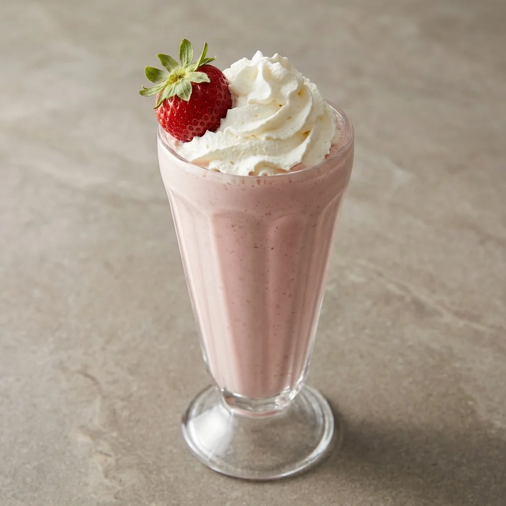 Classic Strawberry Milkshake