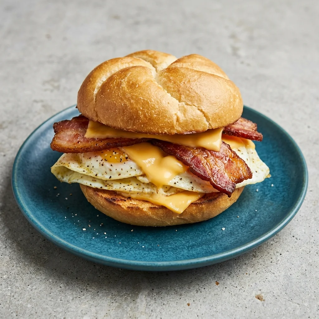 Bacon Egg and Cheese Sandwich
