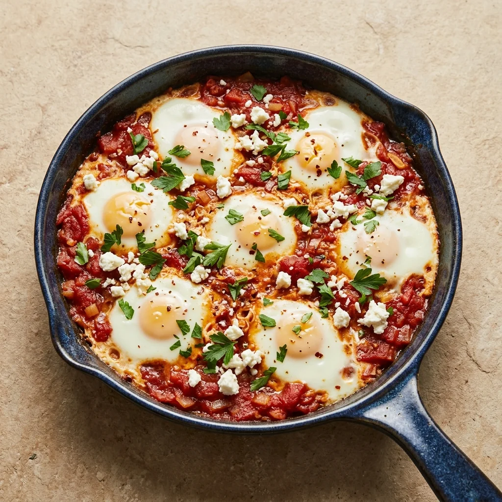 Baked Eggs in Tomato Sauce