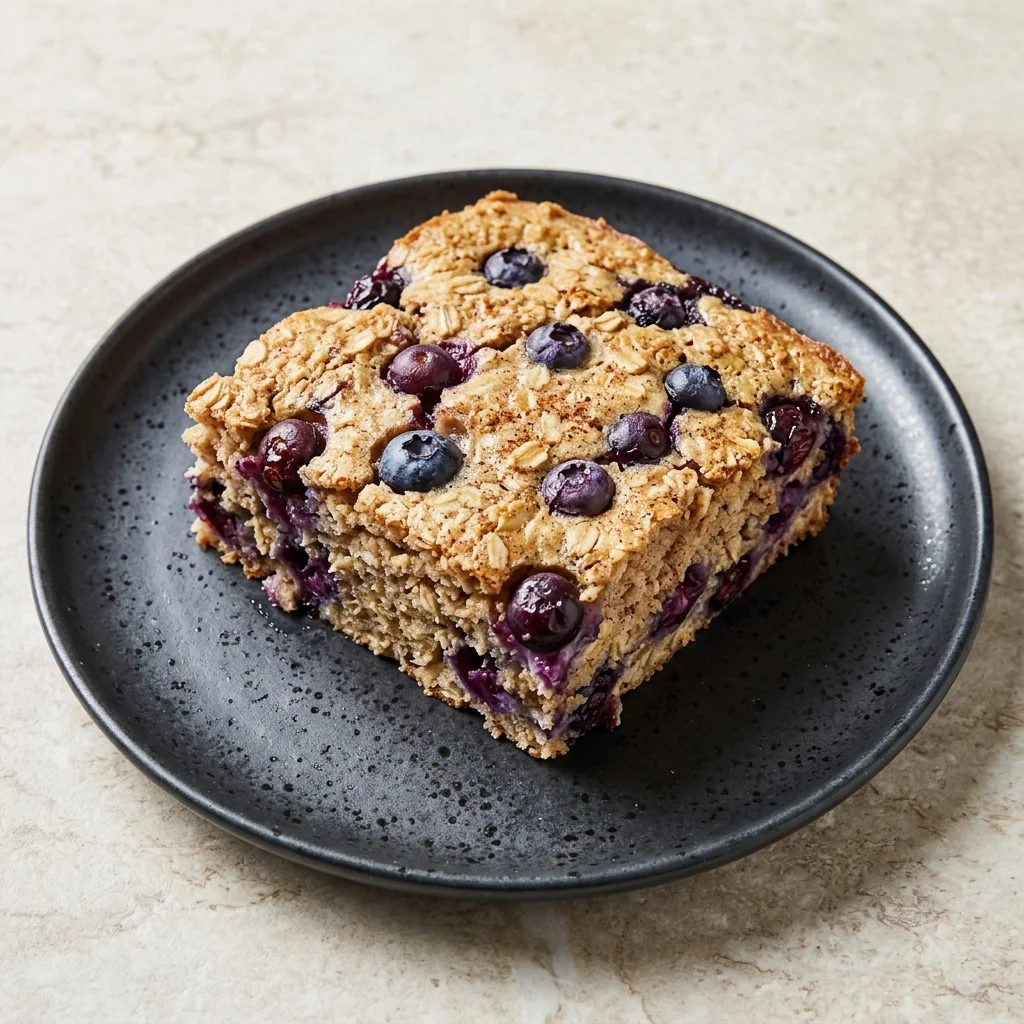 Blueberry Oatmeal Bake