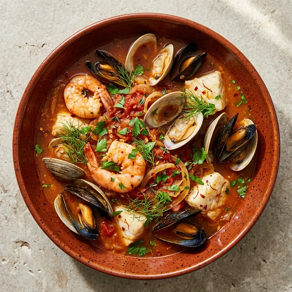Bouillabaisse-Style Cioppino