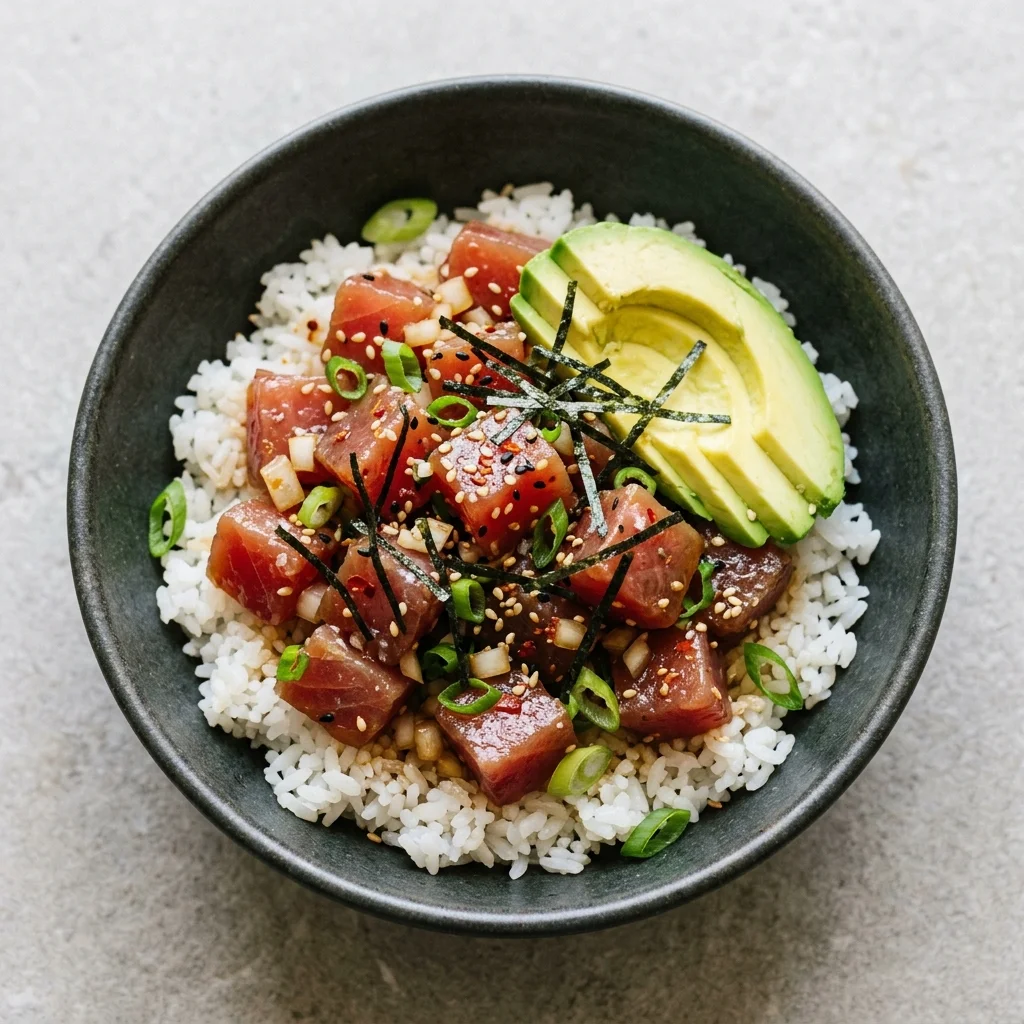 Classic Ahi Poke