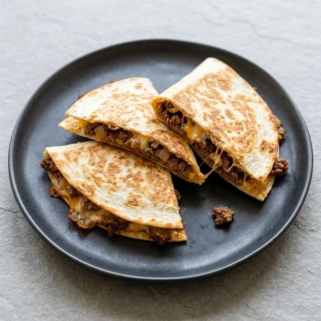 Classic Beef Quesadillas