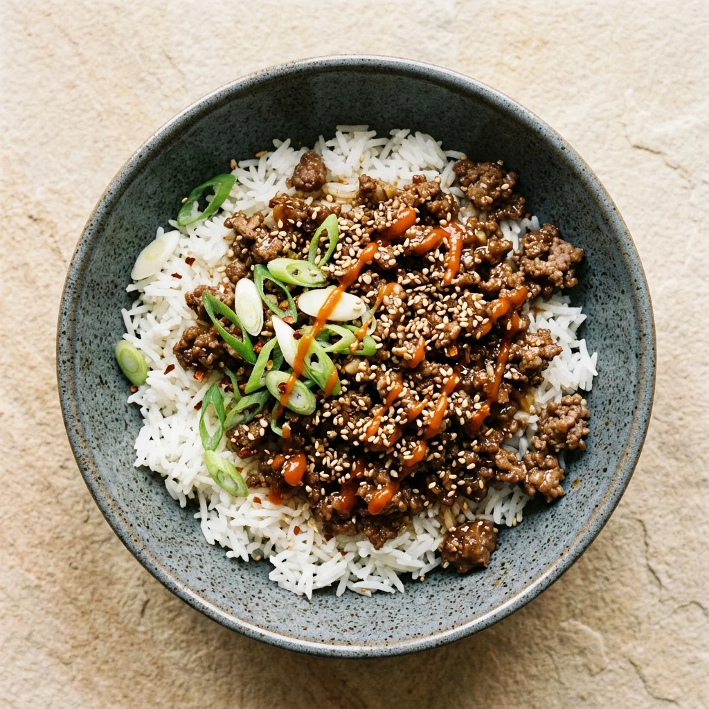 Classic Beef Rice Bowls