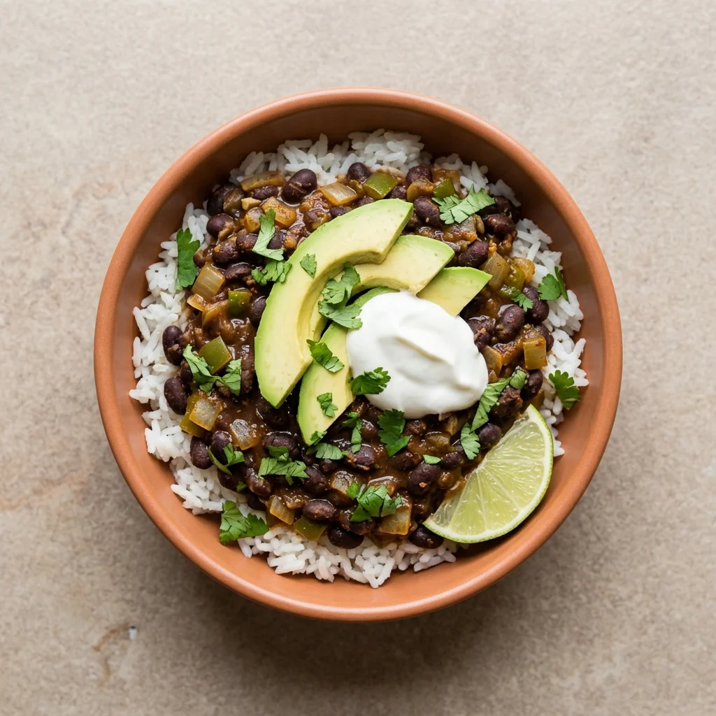 Classic Black Bean Rice Bowls