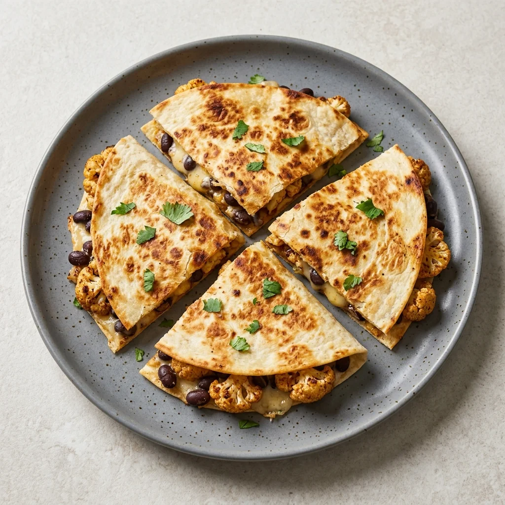 Classic Cauliflower Quesadillas
