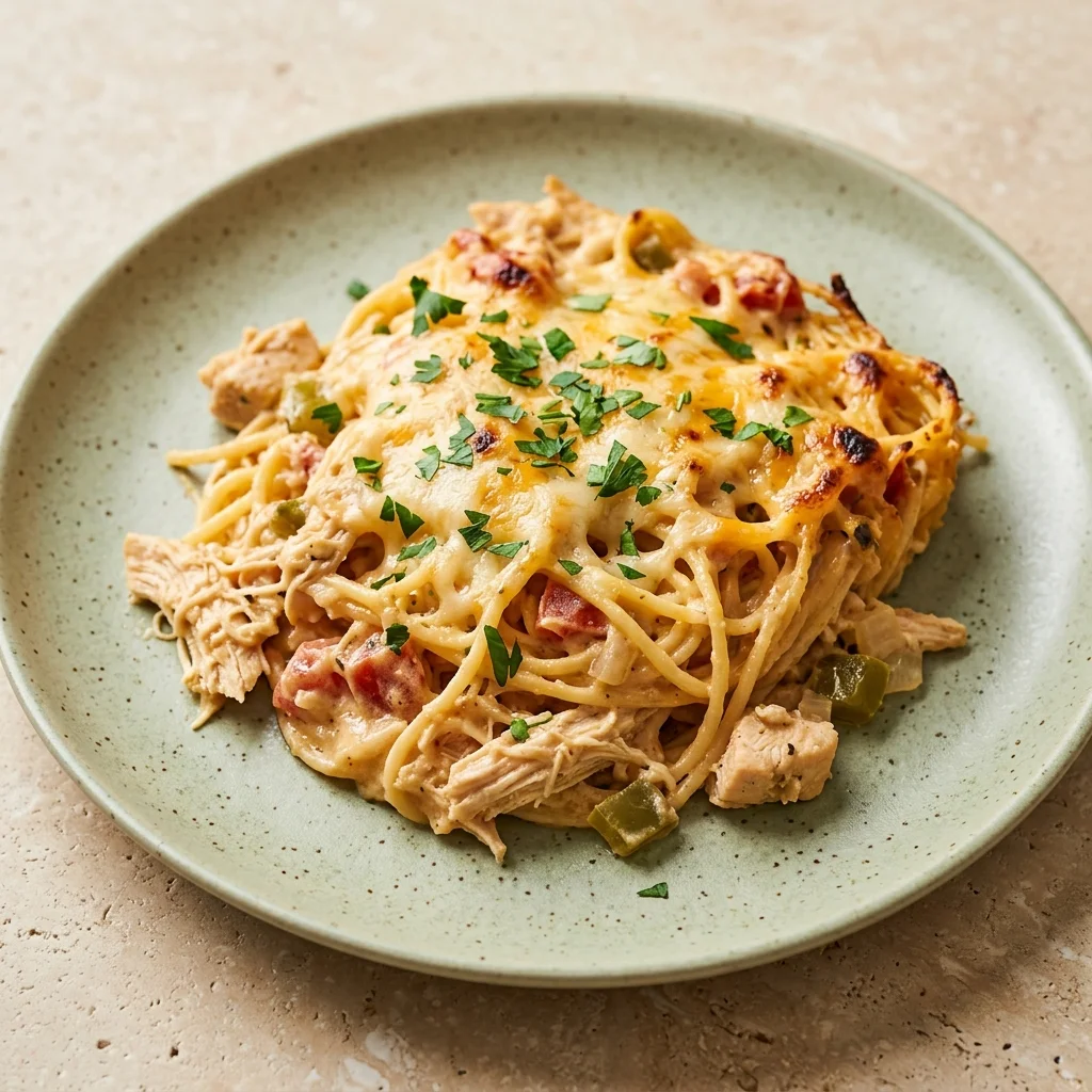 Classic Chicken Spaghetti