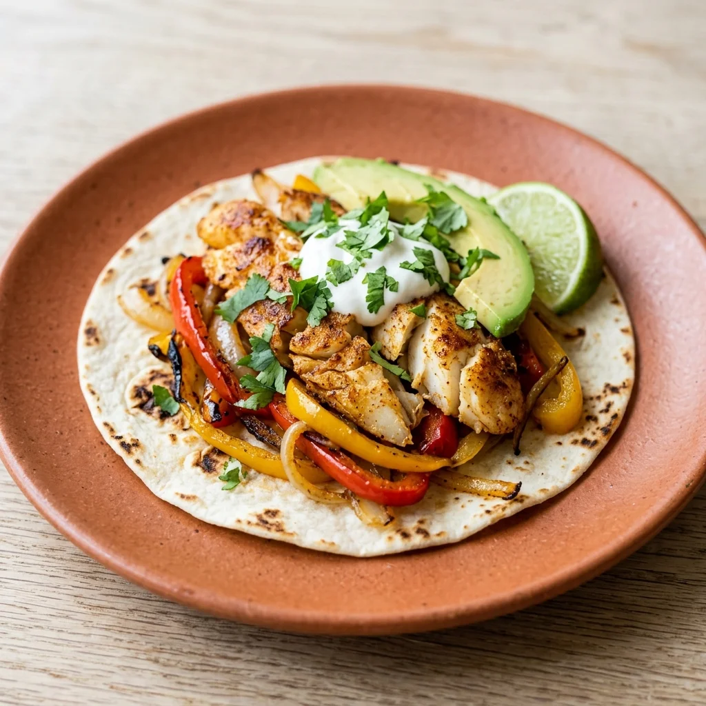 Classic Cod Fajitas