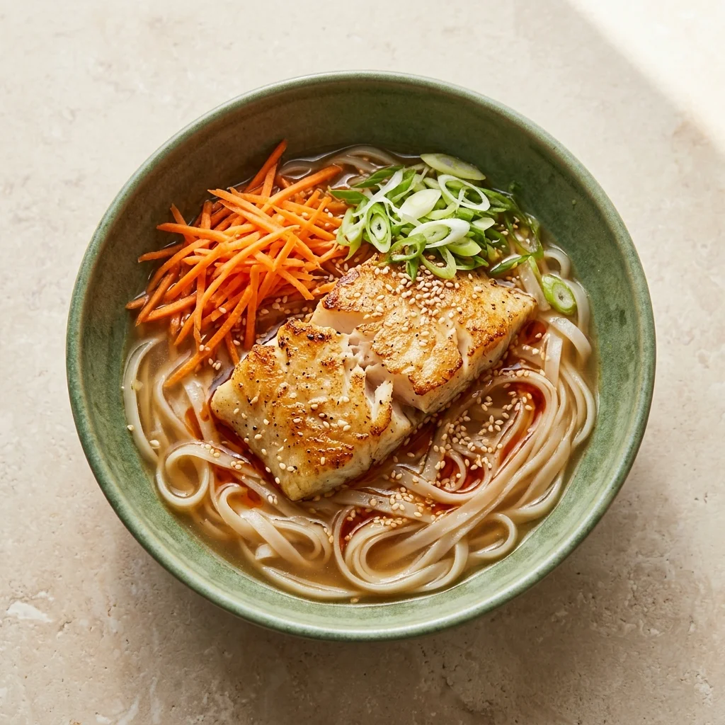 Classic Cod Noodle Bowls