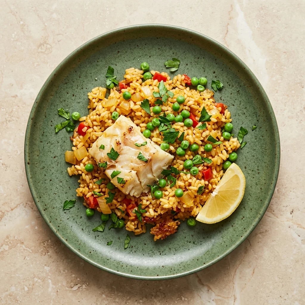 Classic Cod Paella