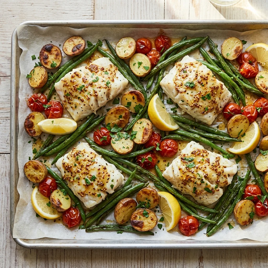 Classic Cod Sheet-Pan Dinner
