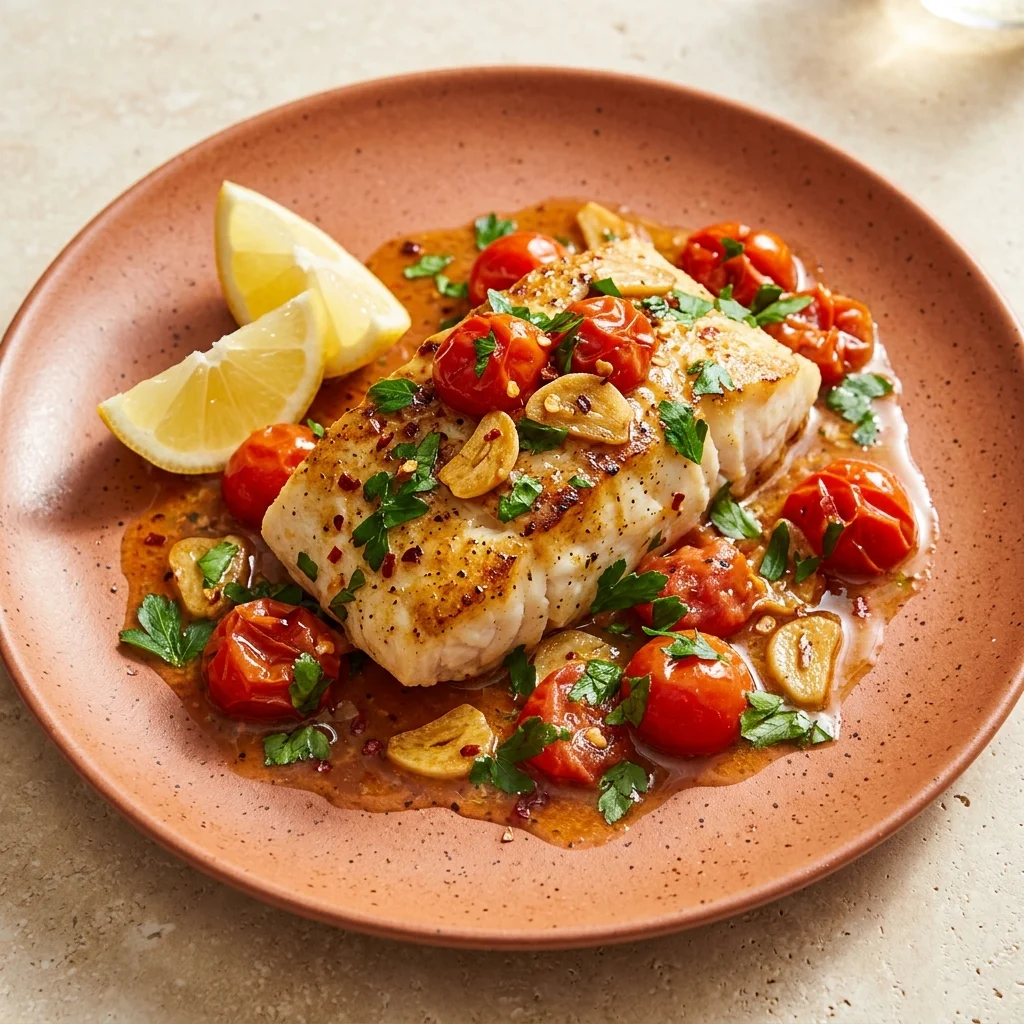 Classic Cod Skillet Dinner