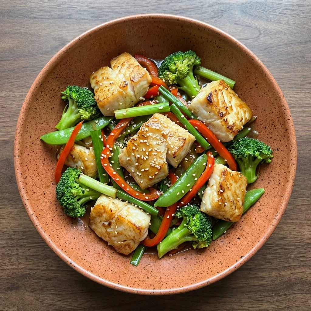 Classic Cod Stir-Fry